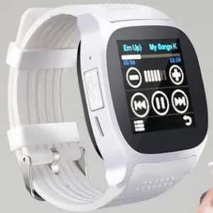 T8 Bluetooth Smart Watch with Camera, Music Player, Supports SIM & TF Card & Pedometer