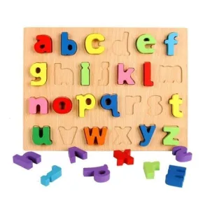 3D Wooden Alphabets Learning Board - a to z