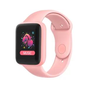 Bracelet & Watch D20 Macaron 1.44 Step Counting Heart Rate Exercise Student