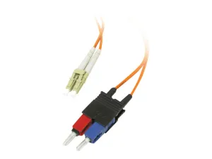 C2g Low-Smoke Zero-Halogen - Patch Cable - Lc Multi-Mode (M) To Sc Multi-Mode (M) - 5 M - Fibre Optic - 62.5 / 125 Micro