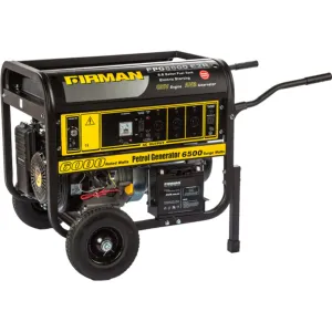 FIRMAN FPG8800E2R 6.6KVA 100% Copper Key Start Gasoline Generator with Remote Control - Brand New