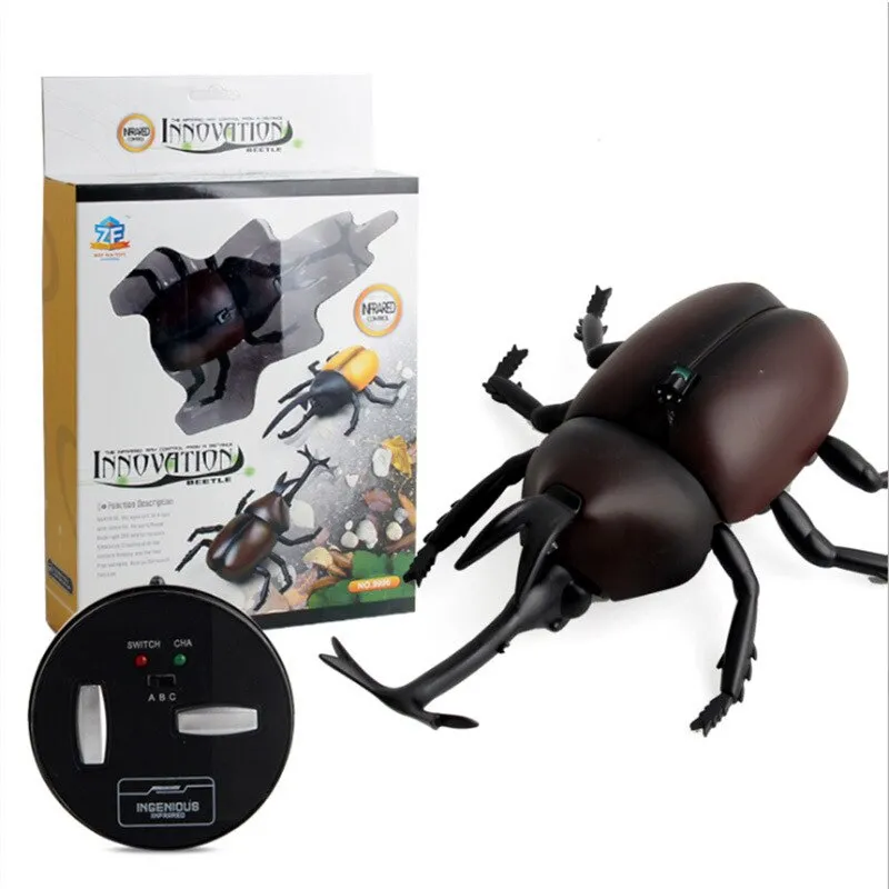 Horrible Infrared RC Cockroach Remote Control Simulation Roach Spider Toy Insects Prank Joke Scary Trick Bugs Kids Gift