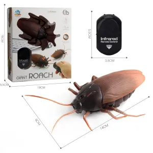 Horrible Infrared RC Cockroach Remote Control Simulation Roach Spider Toy Insects Prank Joke Scary Trick Bugs Kids Gift