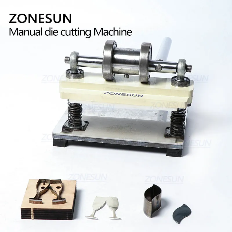 Manual Leather Die Cutting Machine Handmade Earring Die Cuts Pressing Machine For Custom Clicker Die Steel Rule Die