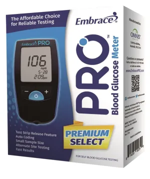 Omnis Health Embrace® PRO™ Blood Glucose Meter