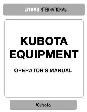 RTV-X900 Operators Manual