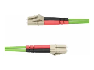 Startech.Com 1M (3Ft) Lc To Lc (Upc) Om5 Multimode Fiber Optic Cable, 50/125�M Duplex Lommf Zipcord, Vcsel, 40G/100G, Be