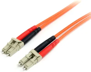 Startech.Com 2M Fiber Optic Cable - Multimode Duplex 62.5/125 - Lszh - Lc/St - Om1 - Lc To St Fiber Patch Cable (Fiblcst