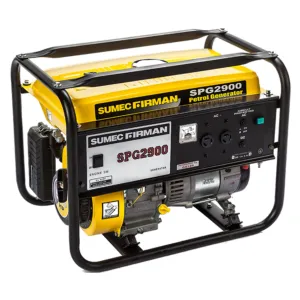 SUMEC FIRMAN SPG2900 2.2KVA 100% Copper Manual Petrol Generator - Brand New