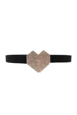 TEEK - Heart Buckle Stretch Belt