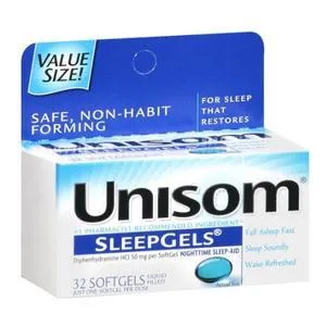 Unisom SleepGels, Maximum Strength, 32 count